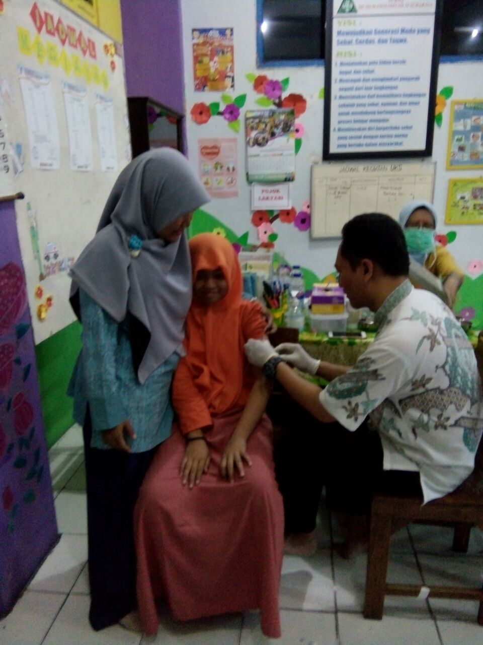 SAMBUT KEMERDEKAAN DENGAN KAMPANYE IMUNISASI MEASLES