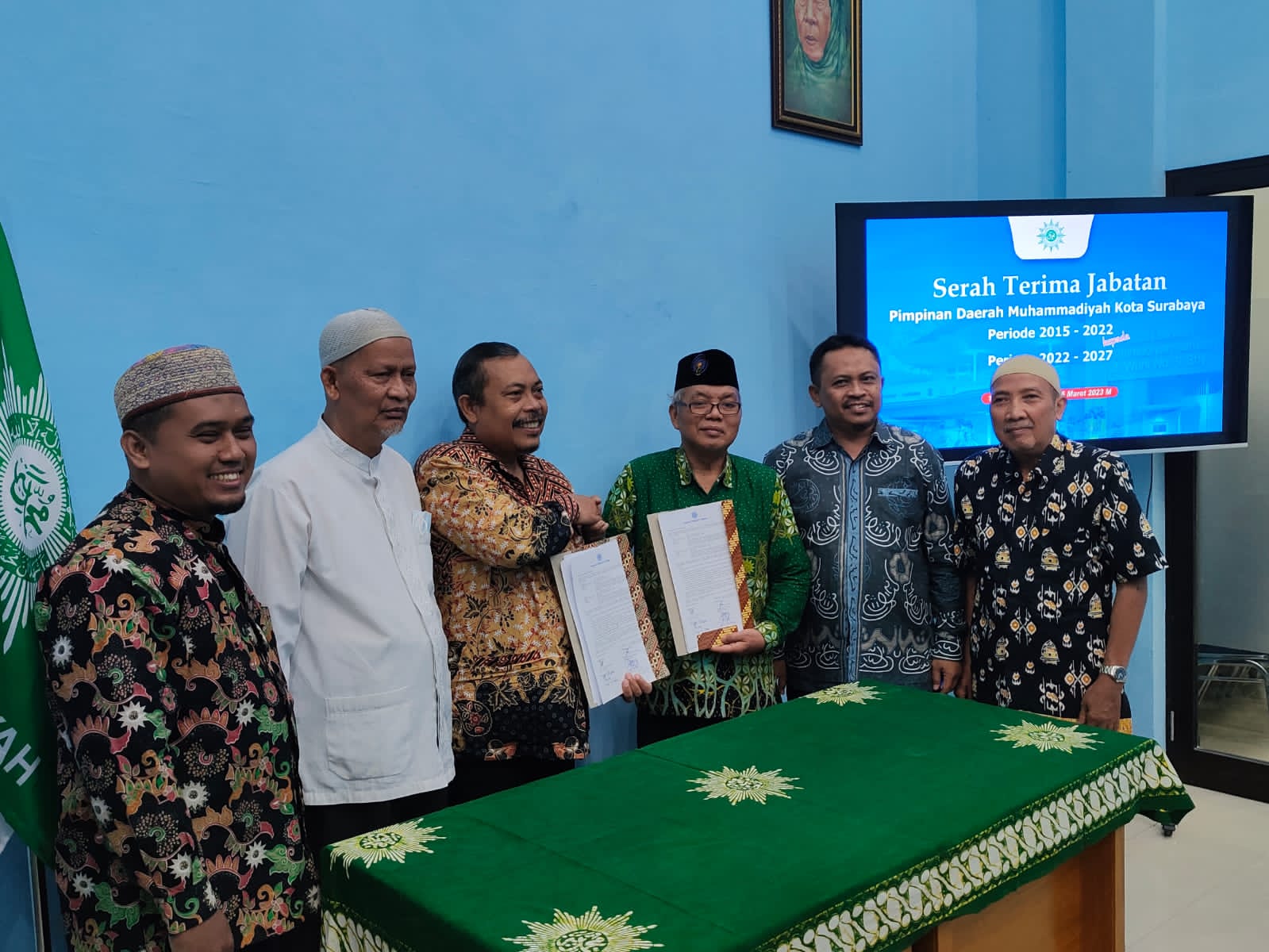 Serah Terima Jabatan PDM Surabaya, Ada Sisa Saldo Rp 1,8 Miliar - MuhammadiyahNews.com